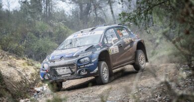 GERARDO ROSSELOT Y PATRICIO MUÑOZ VENCIERONEN LA PRIMERA ETAPA DEL COPEC RALLYMOBIL DE CURICÓ