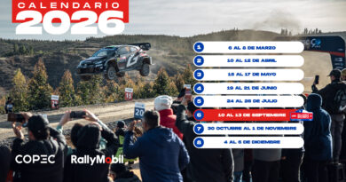 COPEC RALLYMOBIL OFICIALIZA CALENDARIO 2026