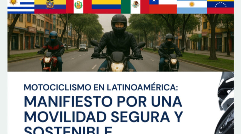 Nuevo manifiesto propone cambios clave para la seguridad vial en el sector de las motocicletas