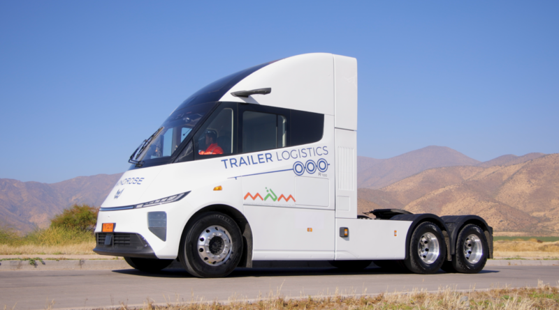 100% eléctrico: Llega a Chile el camión de largo alcance más moderno del mundo