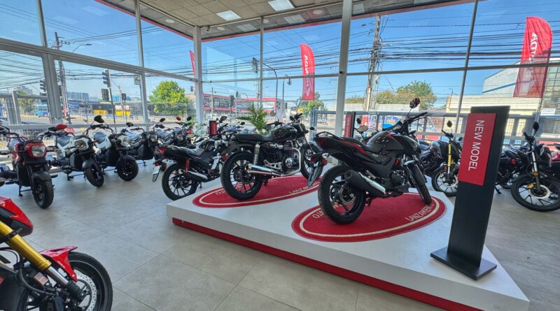Honda reafirma su posición como líder del mercado de motocicletas en Chile con una participación récord de 30%